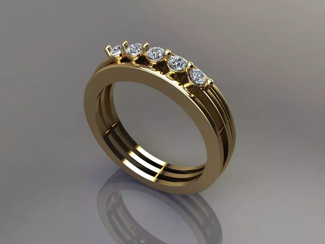 FASION UNIK RING 3D model_0