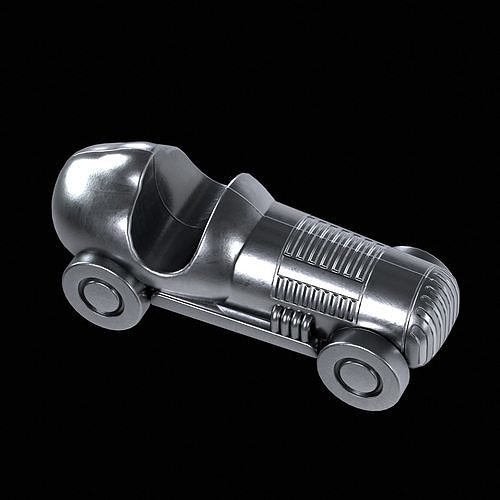 Monopoly Car Low-poly 3D model 3