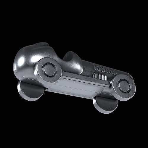 Monopoly Car Low-poly 3D model 5