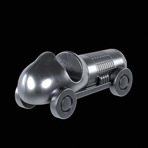 Monopoly Car Low-poly 3D model 4