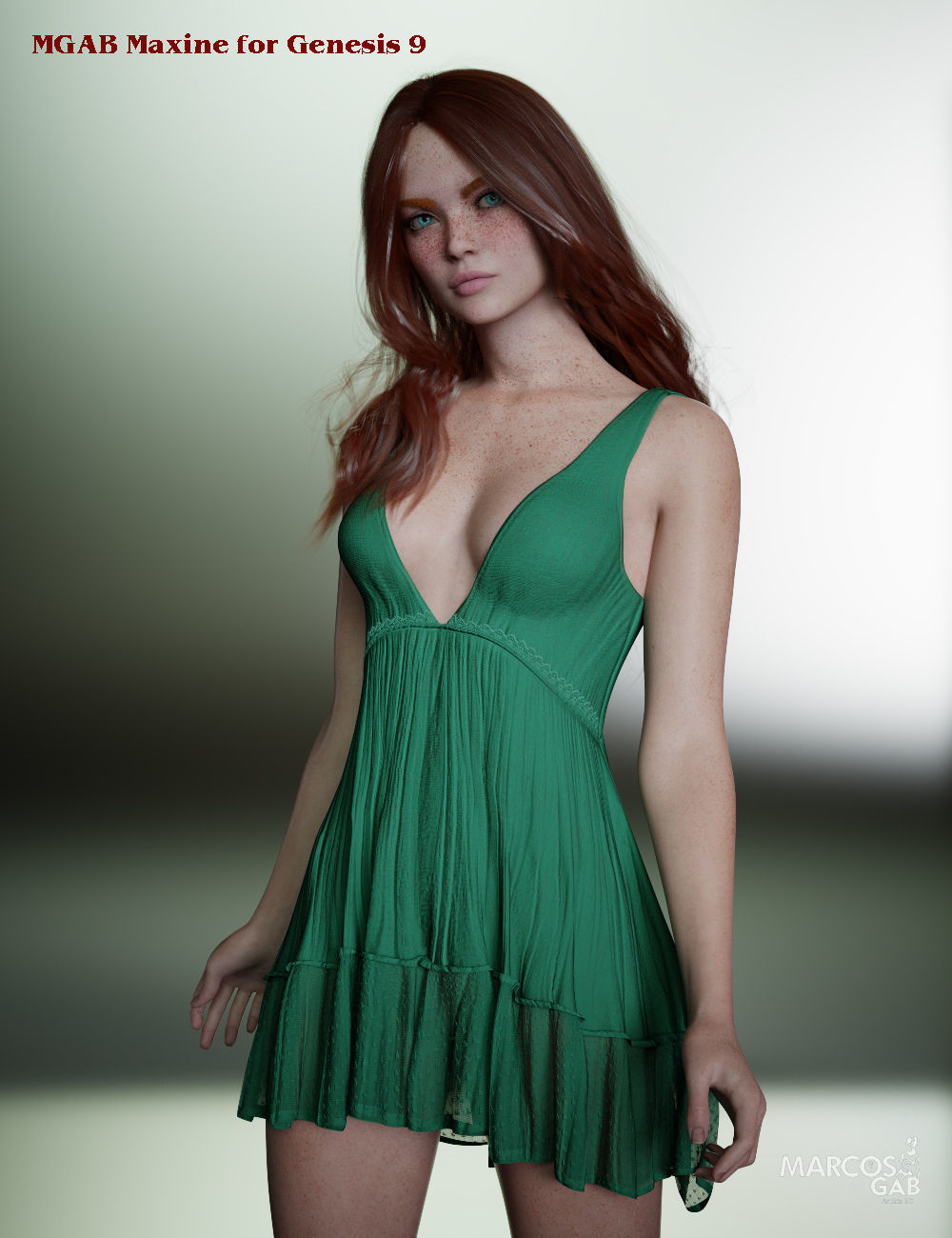 MGAB Maxine for Genesis 9 3D model_16