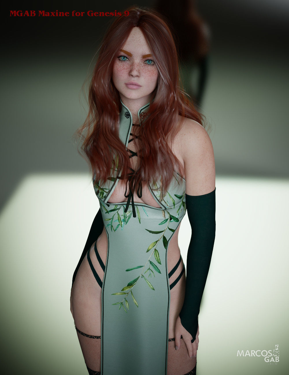 MGAB Maxine for Genesis 9 3D model_4