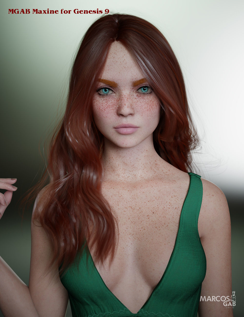 MGAB Maxine for Genesis 9 3D model_5