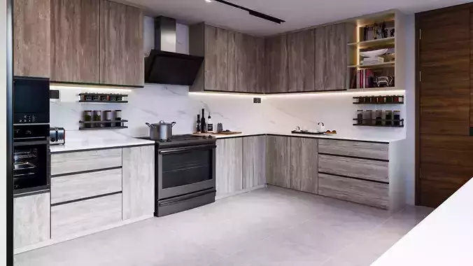 Kitchen - Modern Style Blender - Fbx  - OBj