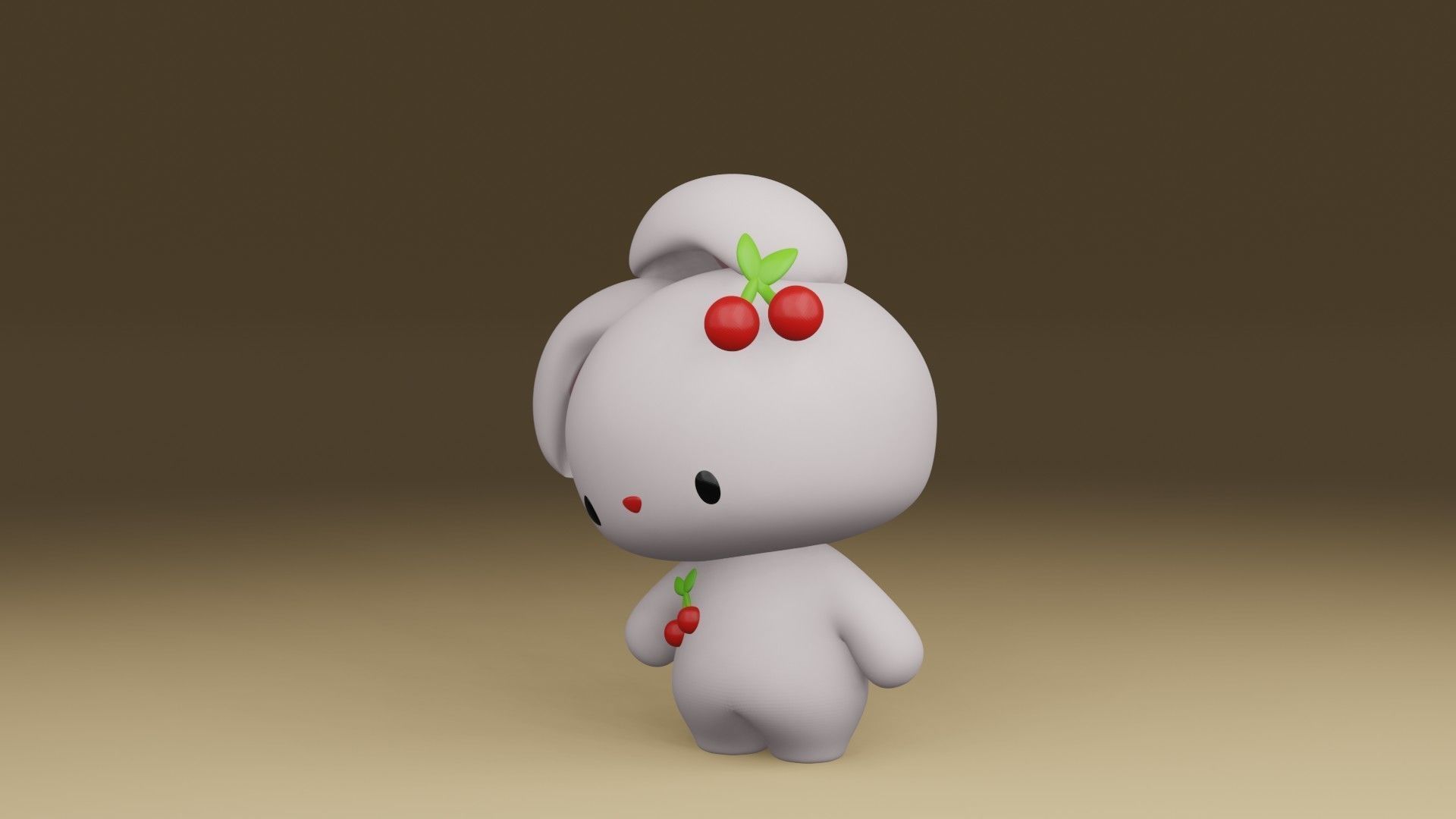 rabbit 3D print model_13