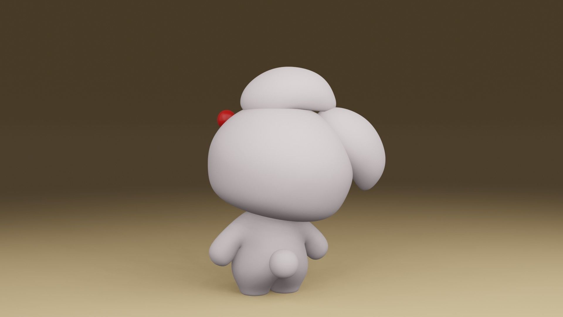 rabbit 3D print model_10