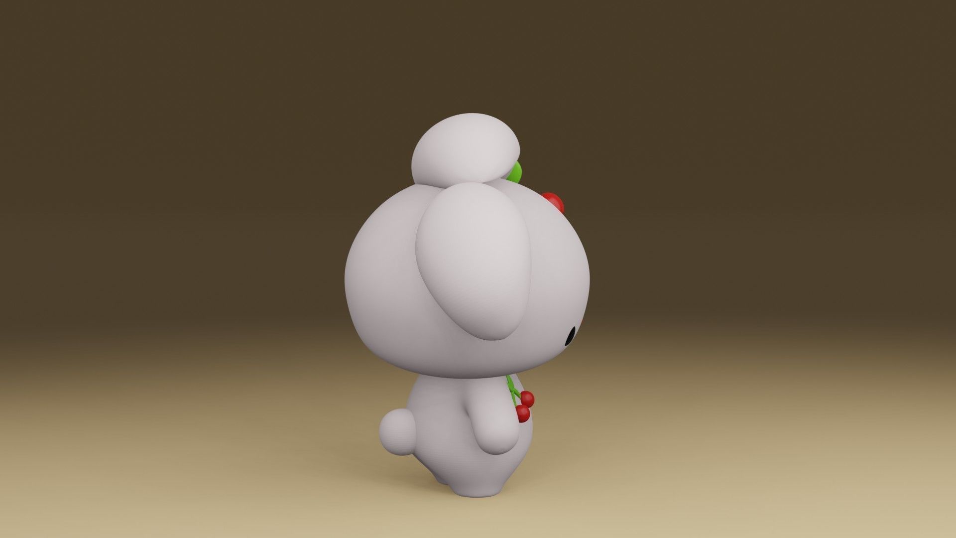 rabbit 3D print model_8