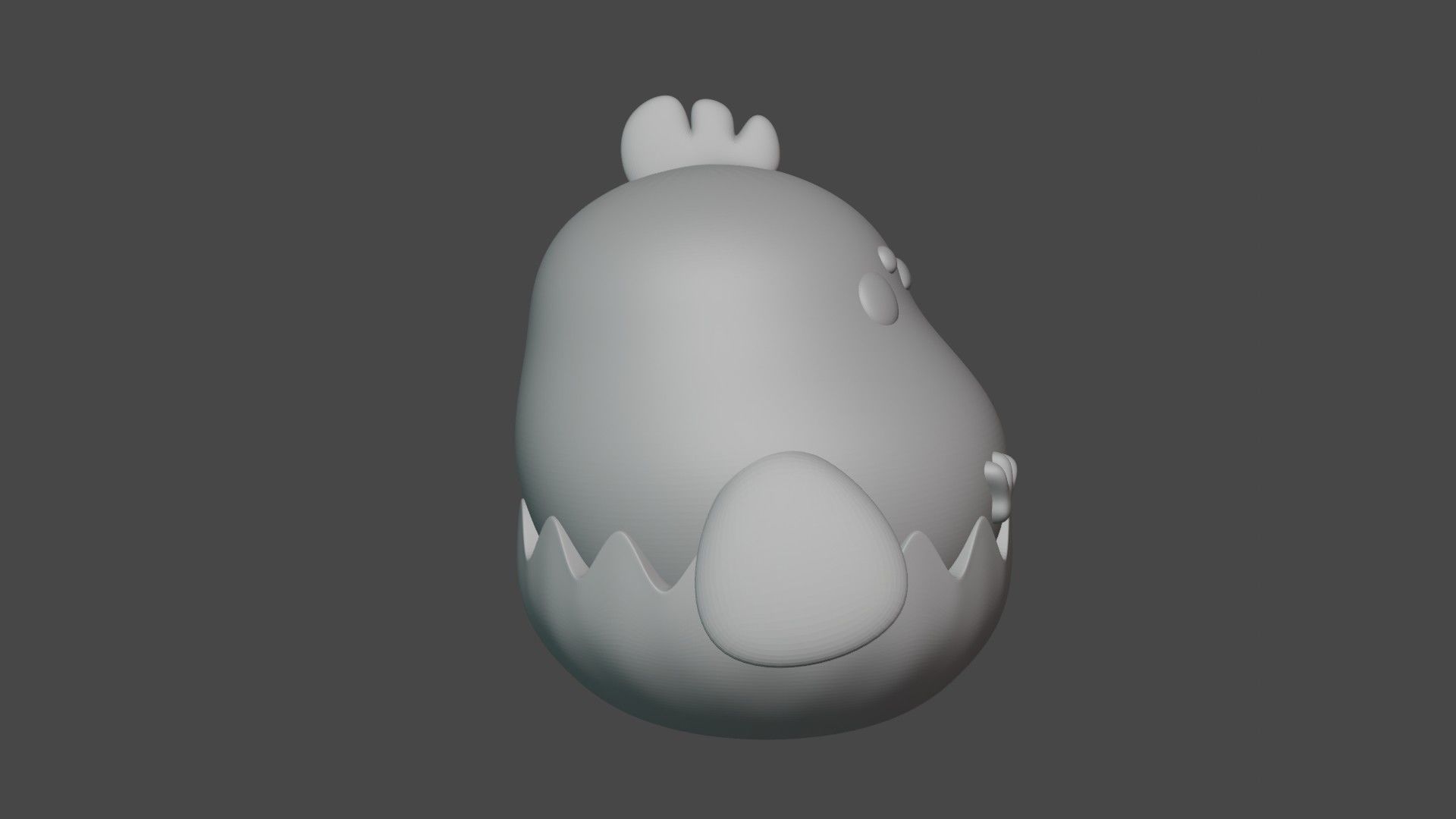 chicken 3D print model_2