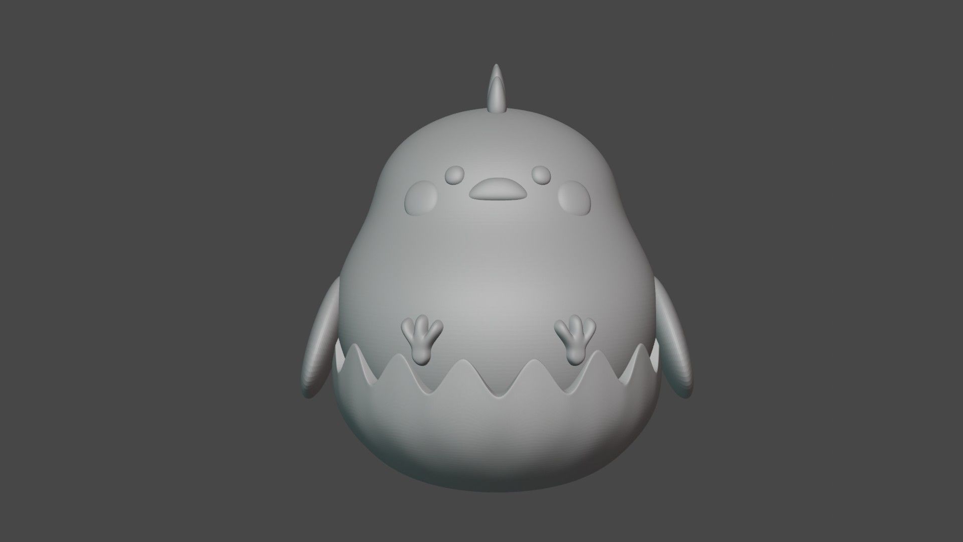 chicken 3D print model_1