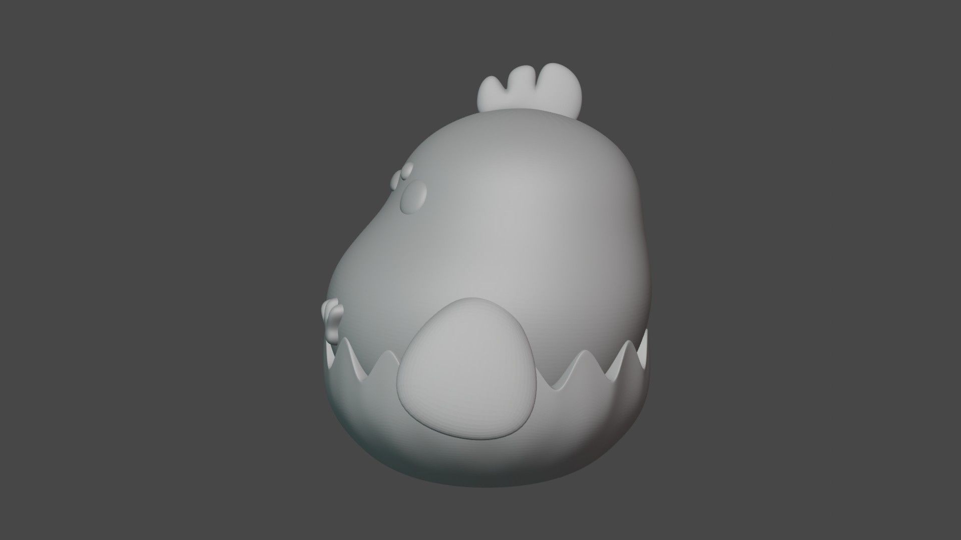 chicken 3D print model_4