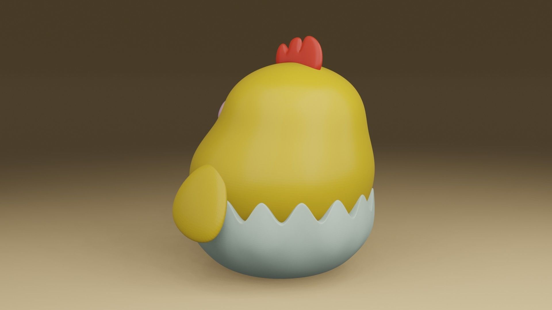 chicken 3D print model_11