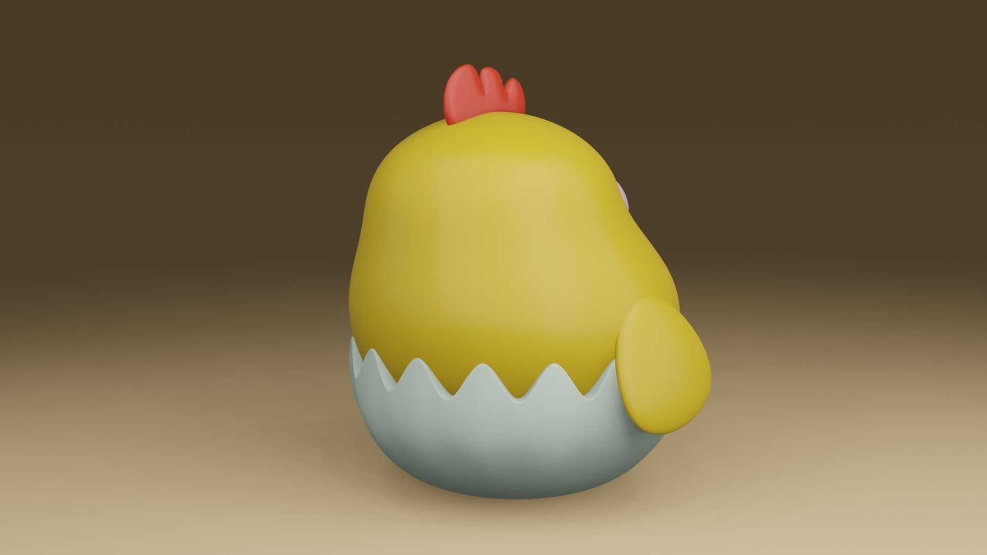 chicken 3D print model_9