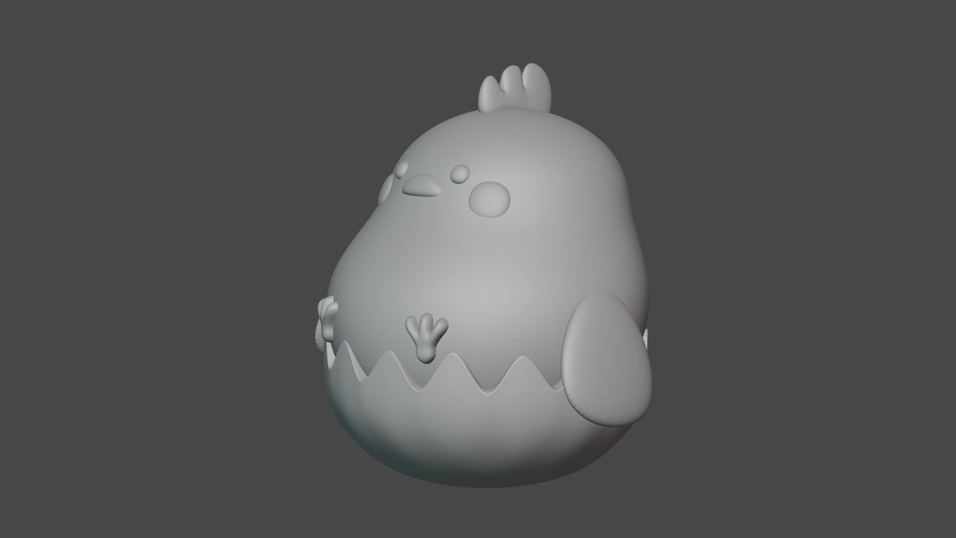chicken 3D print model_5