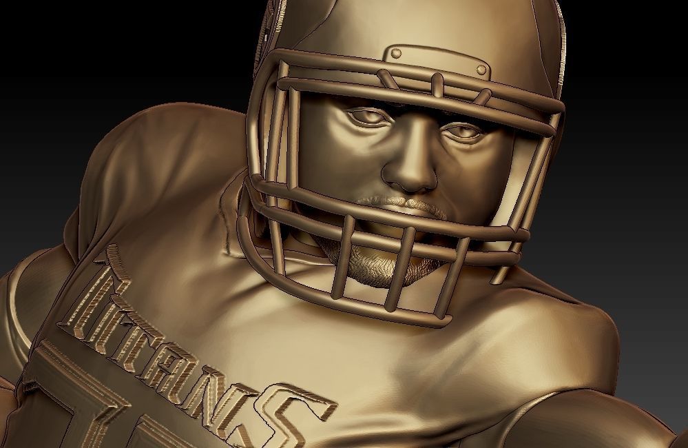 Derrick Henry Model 3D print model_7