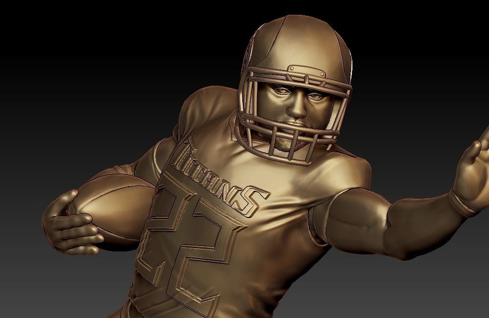 Derrick Henry Model 3D print model_3