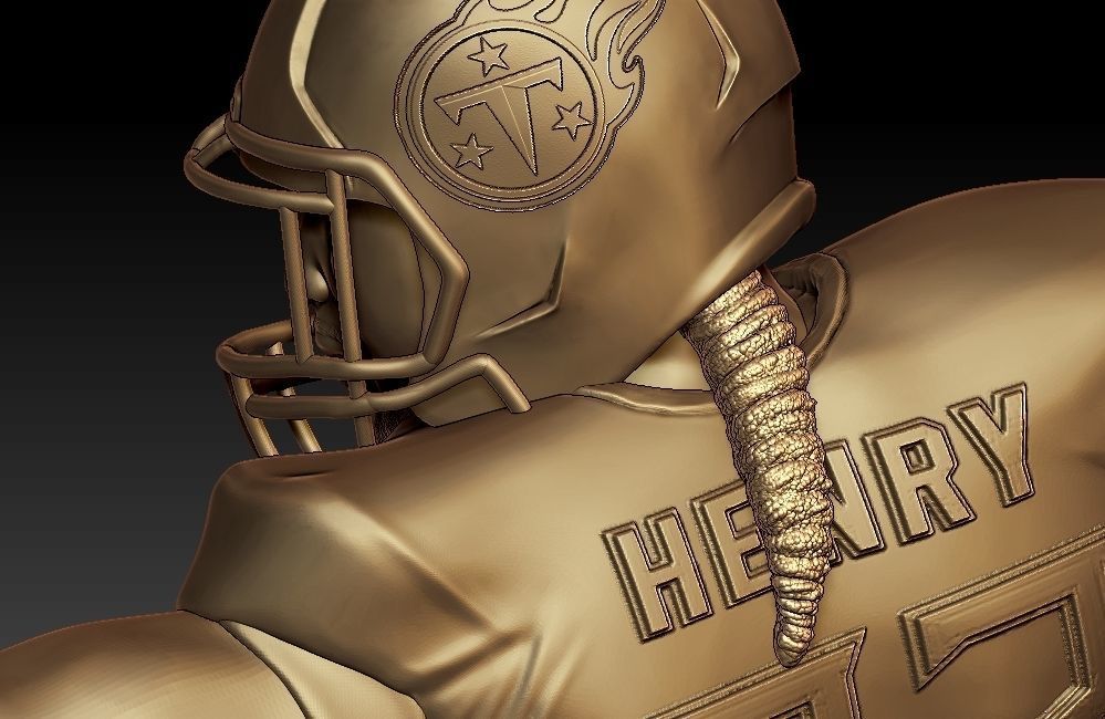 Derrick Henry Model 3D print model_4