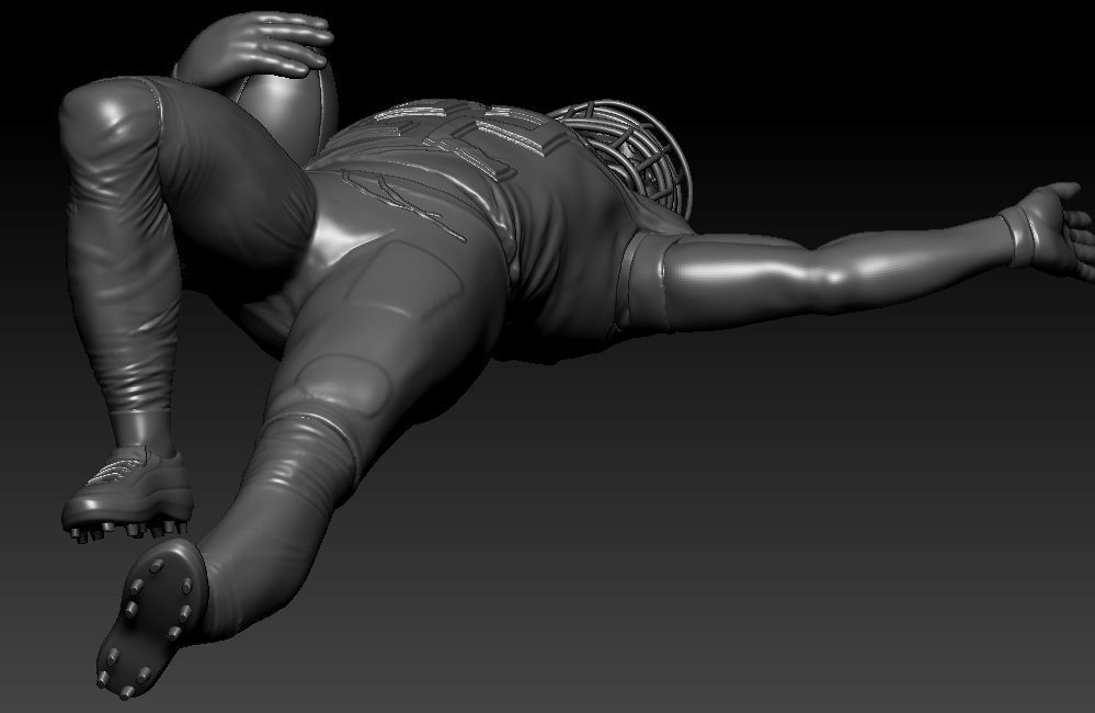 Derrick Henry Model 3D print model_10