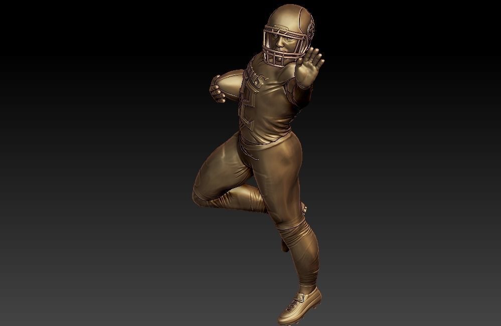 Derrick Henry Model 3D print model_6