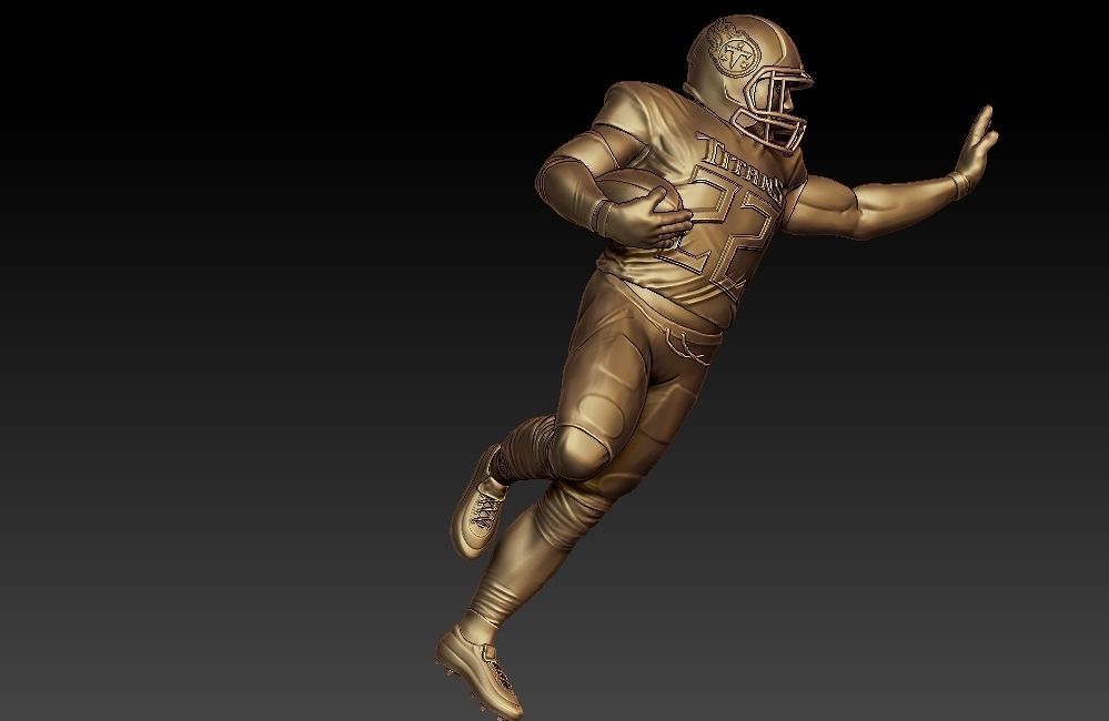 Derrick Henry Model 3D print model_1