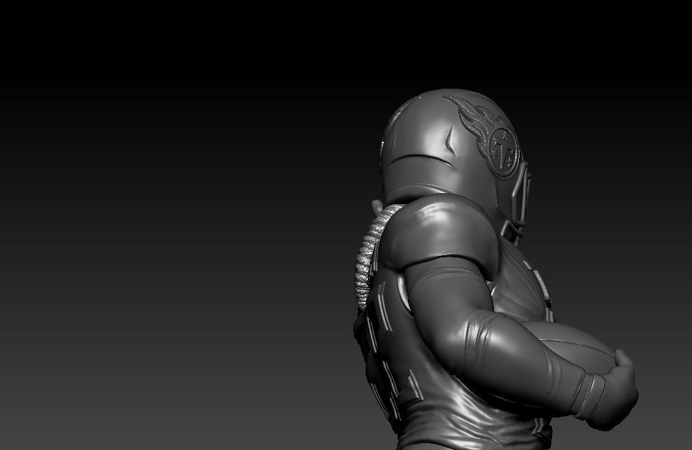 Derrick Henry Model 3D print model_9