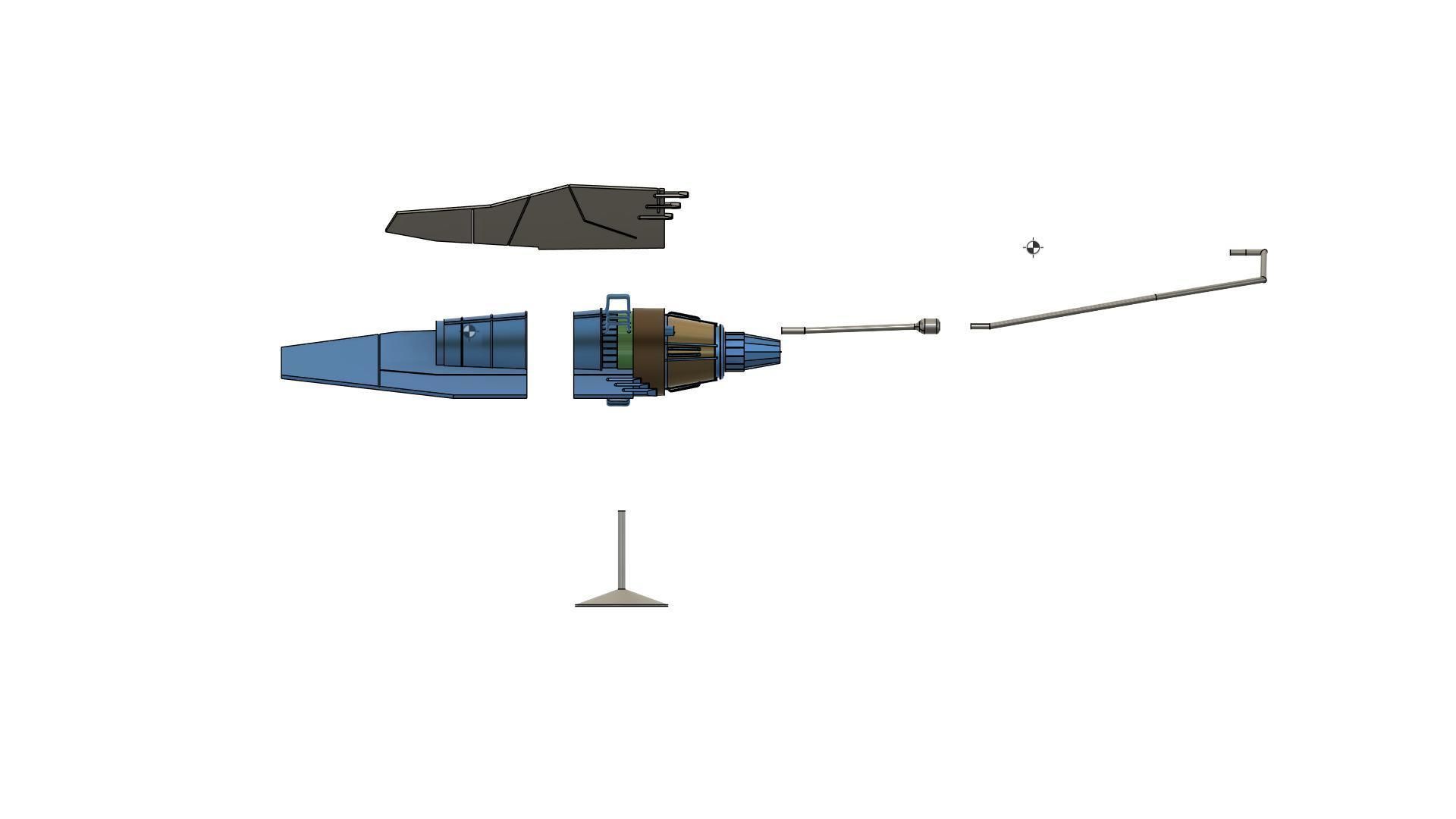 ebe endocott podracer  for 3 75 inch 3D print model 3D print model_8