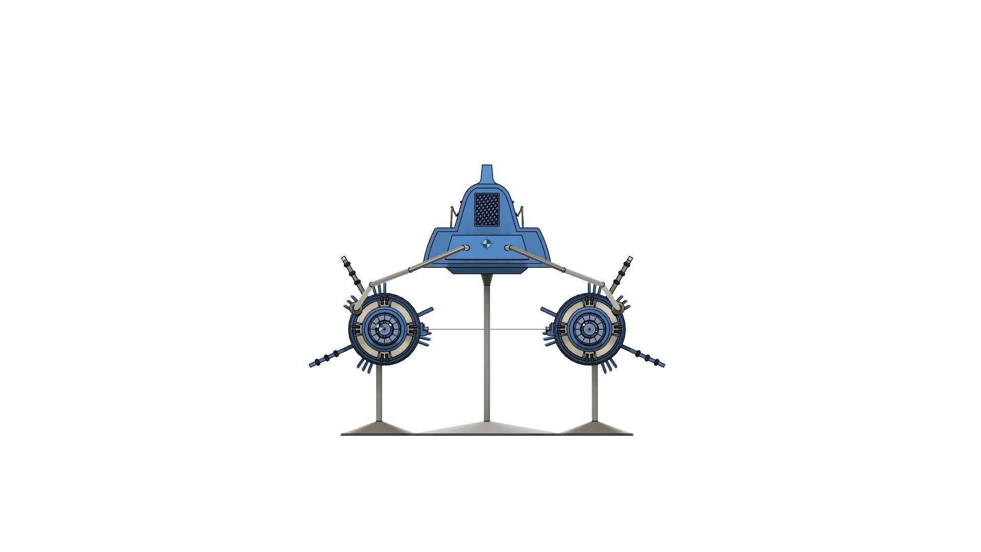 ebe endocott podracer  for 3 75 inch 3D print model 3D print model_7