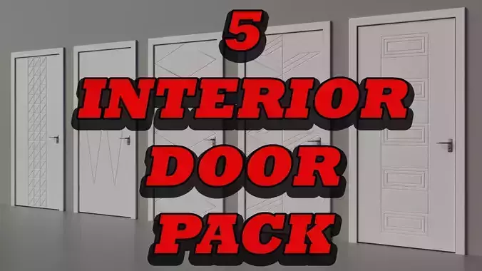 Interior Door Design 10-15 3D model