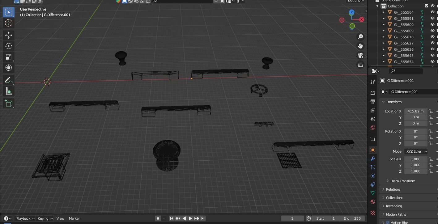 cabinets nobs and holders premium 1 to 1 ratio 3D model_1