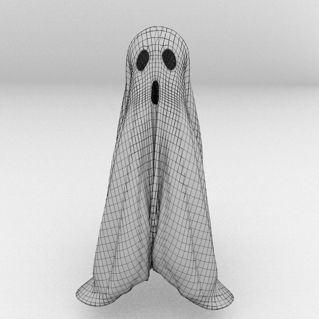 Ghost 3D model_3