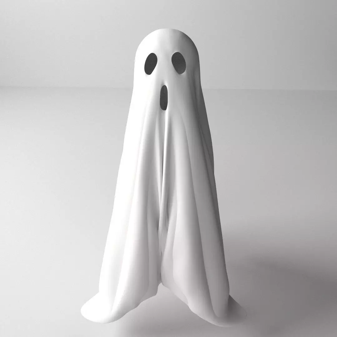 Ghost 3D model_0