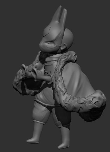 Sky Children Of the light bunny character 3D print model_1