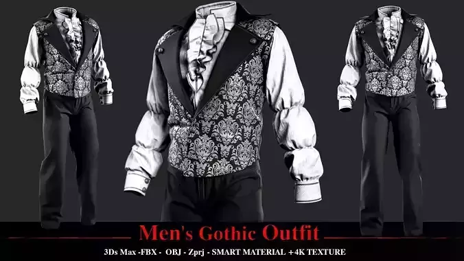 Men s Gothic Outfit