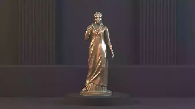 Hera Statue 3D model