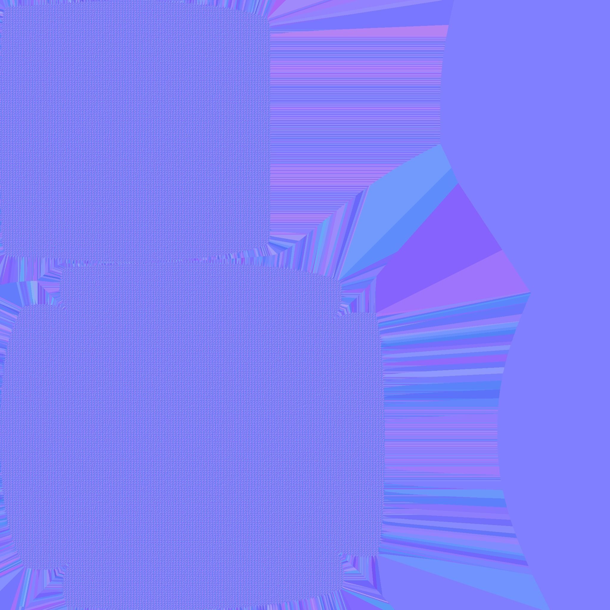 sofachair Low-poly 3D model_22