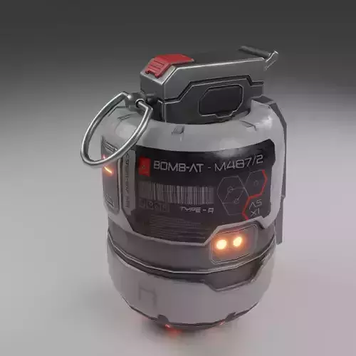 sci-fi grenade attack