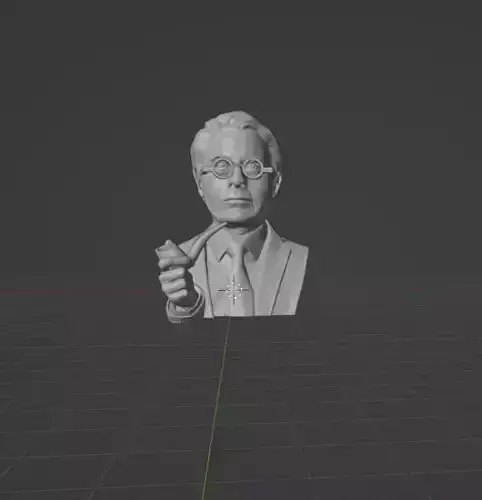 Raymond Chandler 3D print model
