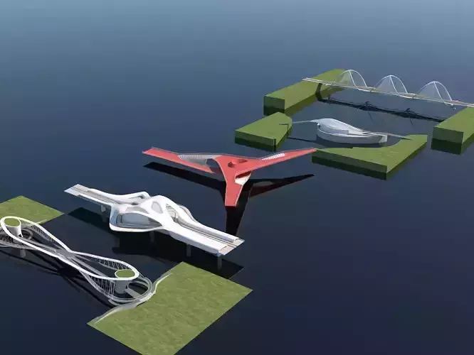 Bridges Design 3D model