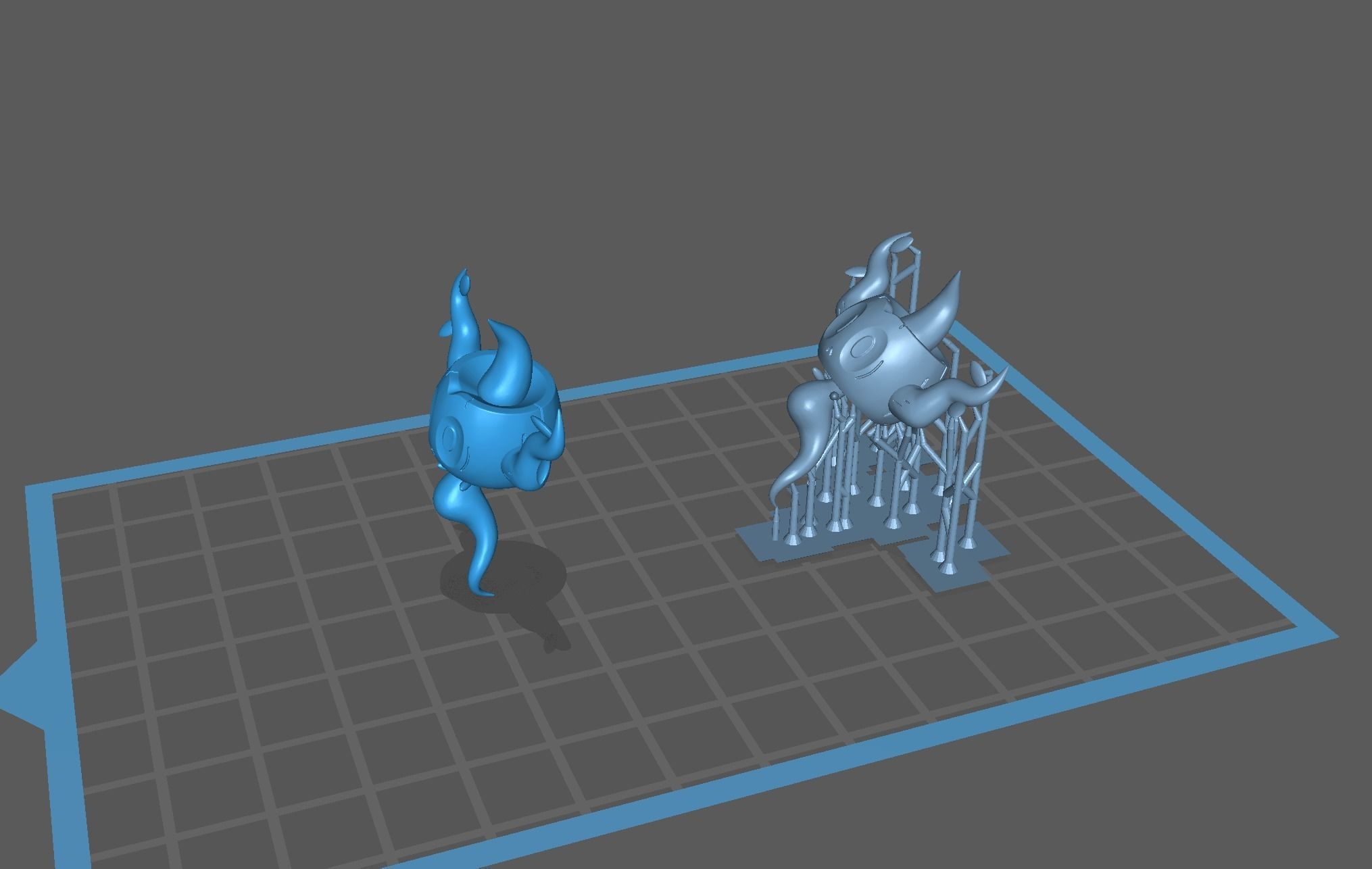Phantump and Trevenant presupported 3D print model 3D print model_22