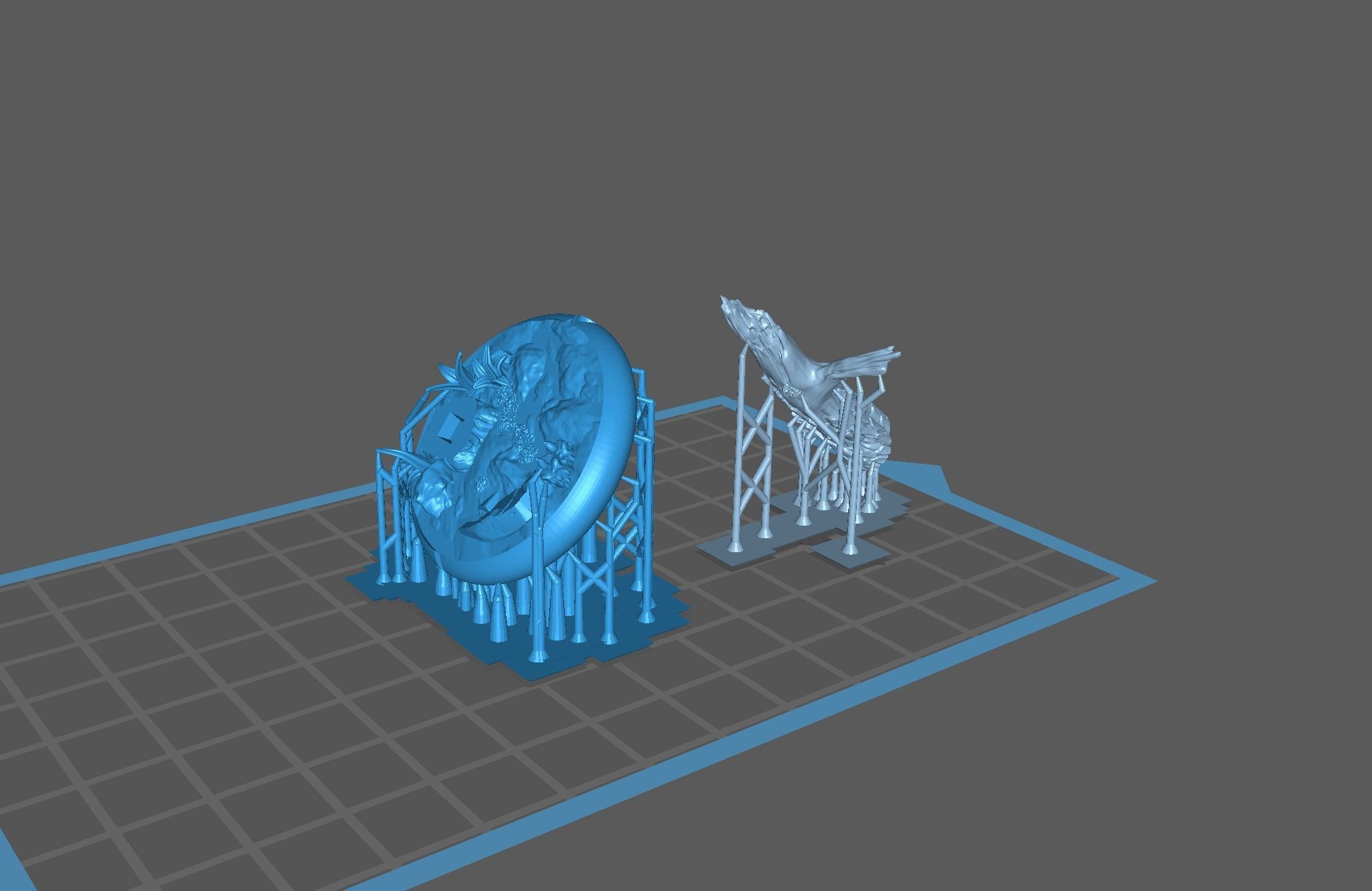 Phantump and Trevenant presupported 3D print model 3D print model_19