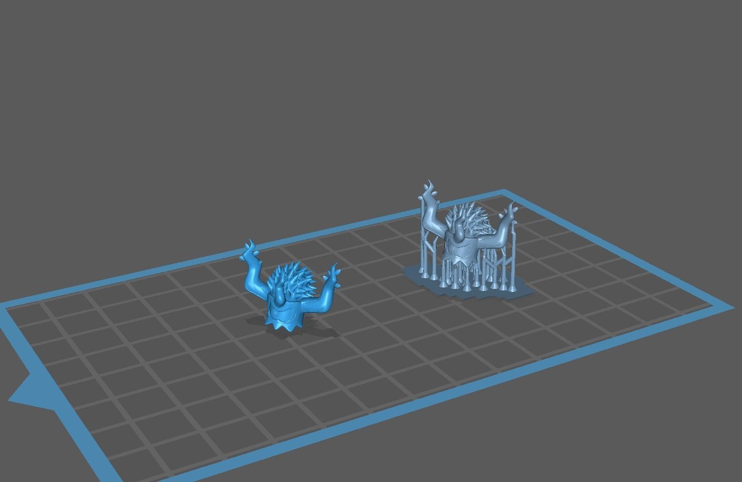 Phantump and Trevenant presupported 3D print model 3D print model_24