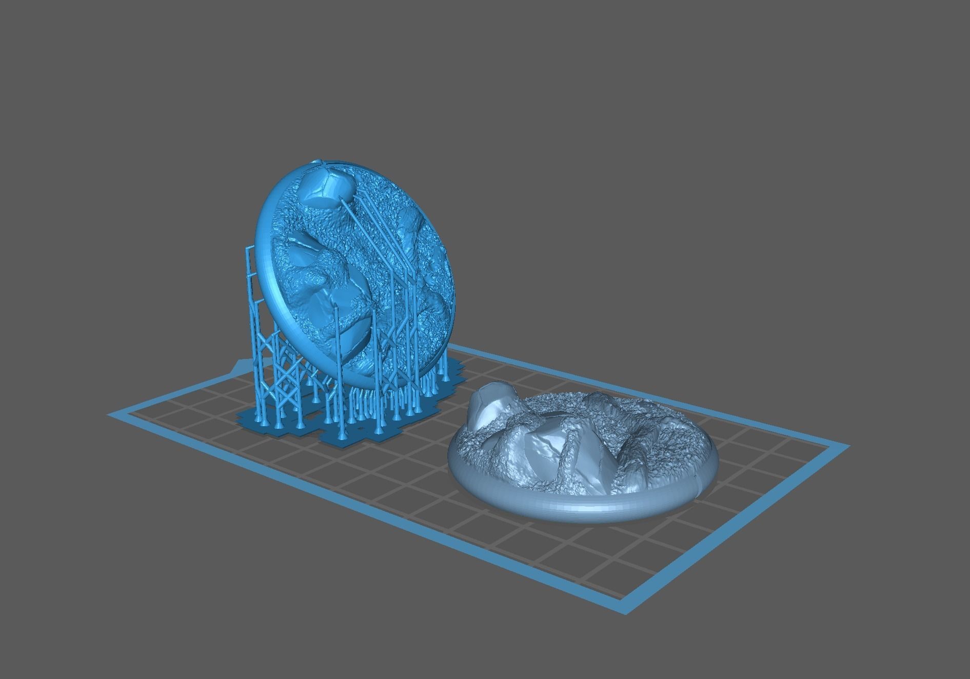 Phantump and Trevenant presupported 3D print model 3D print model_23