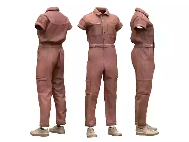 Male Overall Outfit 1