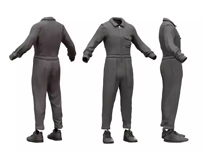 Male Overall Outfit 2