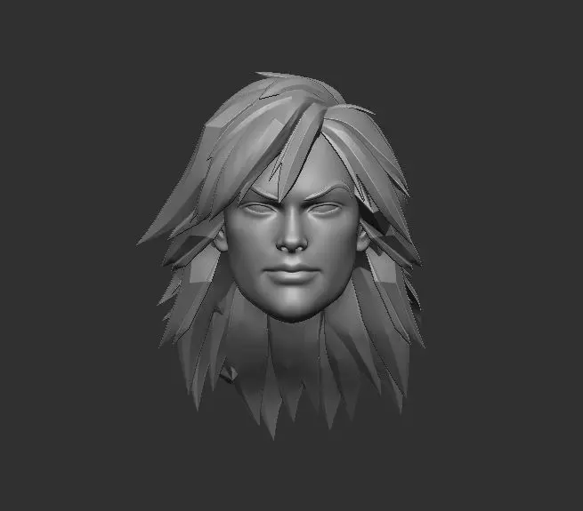 Killer Frost - Headsculpt for Action Figures 3D print model