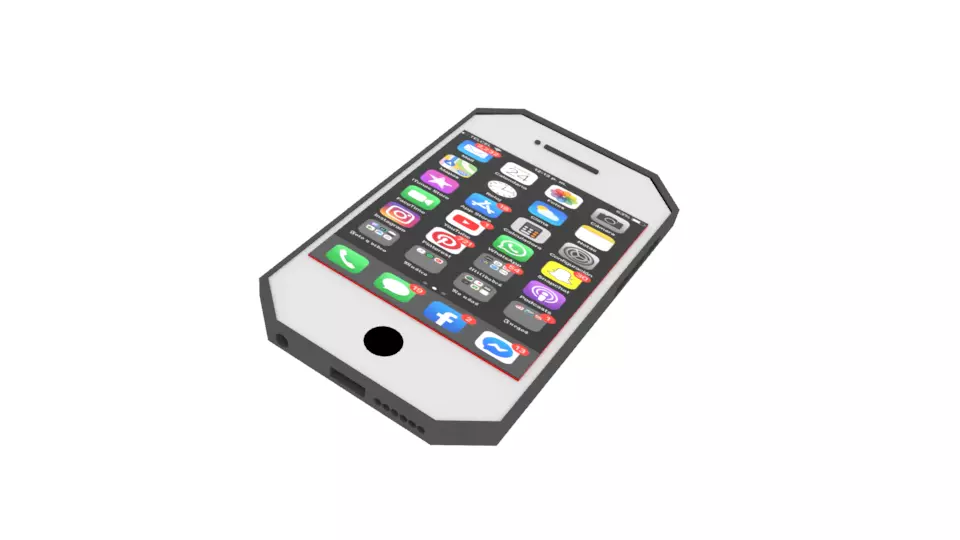 Iphone 3D model