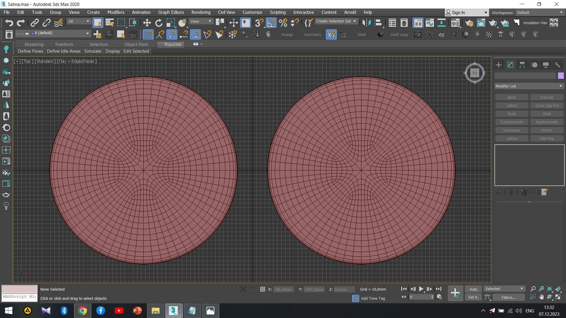 PYRAMID COFFEE TABLE 51 Low-poly 3D model_9