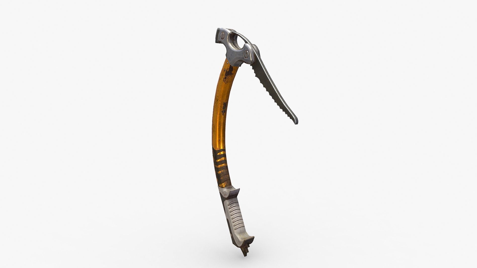 Mountain Ice Axe Low-poly 3D model_10