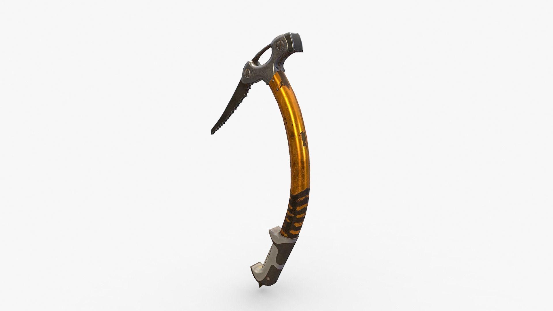 Mountain Ice Axe Low-poly 3D model_5