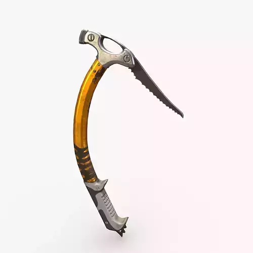 Mountain Ice Axe Low-poly 3D model