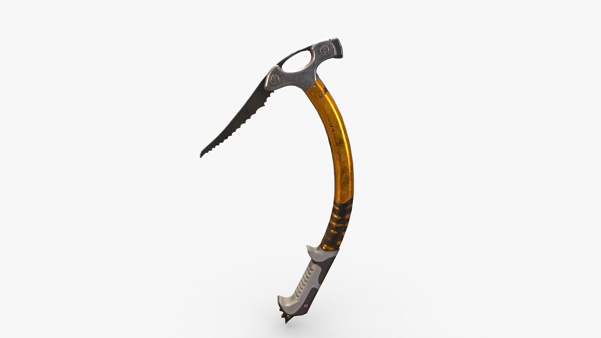 Mountain Ice Axe Low-poly 3D model_6